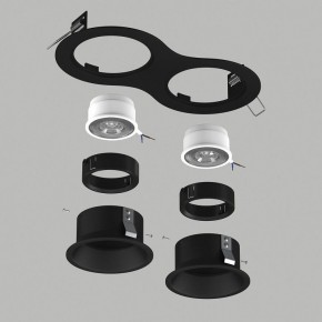 Встраиваемый светильник Lightstar Domino D6270707BMOD в Троицке - troick.ok-mebel.com | фото 3