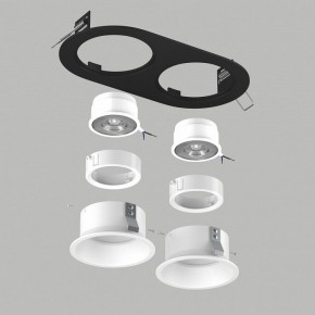 Встраиваемый светильник Lightstar Domino D6570606WMOD в Троицке - troick.ok-mebel.com | фото 3
