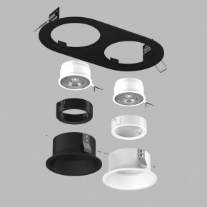 Встраиваемый светильник Lightstar Domino D6570607WBMOD в Троицке - troick.ok-mebel.com | фото 2
