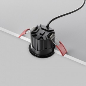 Встраиваемый светильник Maytoni Alfa LED DL043-01-10W3K-RD-B-1 в Троицке - troick.ok-mebel.com | фото 6