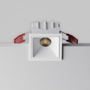 Встраиваемый светильник Maytoni Alfa LED DL043-01-10W3K-SQ-W-1 в Троицке - troick.ok-mebel.com | фото 2