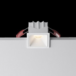 Встраиваемый светильник Maytoni Alfa LED DL043-01-10W3K-SQ-W-1 в Троицке - troick.ok-mebel.com | фото 5
