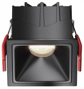 Встраиваемый светильник Maytoni Alfa LED DL043-01-10W4K-SQ-B-1 в Троицке - troick.ok-mebel.com | фото