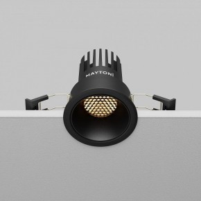 Встраиваемый светильник Maytoni Dip DL115-10W-2.7K-B в Троицке - troick.ok-mebel.com | фото 7
