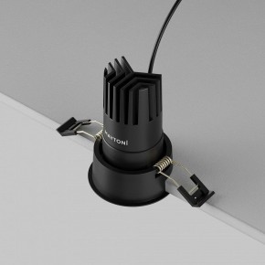 Встраиваемый светильник Maytoni Dip DL116-10W-4K-B в Троицке - troick.ok-mebel.com | фото 6