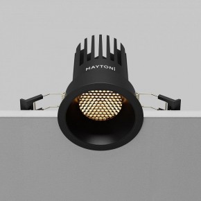 Встраиваемый светильник Maytoni Dip DL117-15W-2.7K-B в Троицке - troick.ok-mebel.com | фото 12