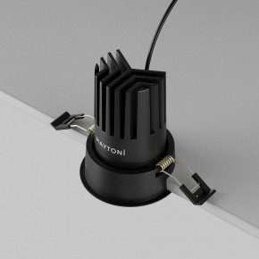 Встраиваемый светильник Maytoni Dip DL117-15W-4K-B в Троицке - troick.ok-mebel.com | фото 5
