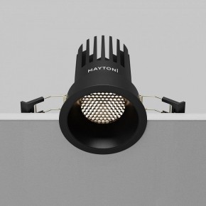 Встраиваемый светильник Maytoni Dip DL117-15W-4K-B в Троицке - troick.ok-mebel.com | фото 6