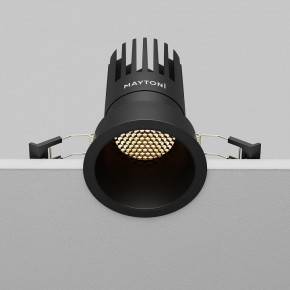 Встраиваемый светильник Maytoni Dip DL118-15W-2.7K-B в Троицке - troick.ok-mebel.com | фото 6