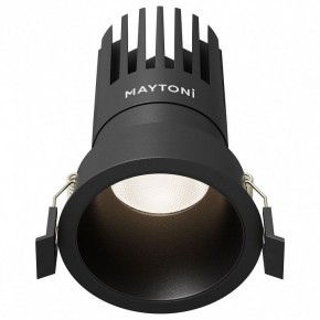 Встраиваемый светильник Maytoni Dip DL118-15W-4K-B в Троицке - troick.ok-mebel.com | фото