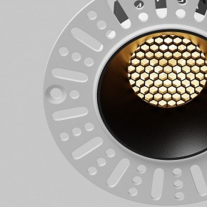 Встраиваемый светильник Maytoni Dip DL119-10W-2.7K-TRS-B в Троицке - troick.ok-mebel.com | фото 12