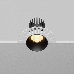 Встраиваемый светильник Maytoni Dip DL119-10W-2.7K-TRS-B в Троицке - troick.ok-mebel.com | фото 5