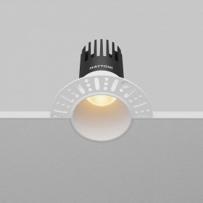 Встраиваемый светильник Maytoni Dip DL120-10W-2.7K-TRS-W в Троицке - troick.ok-mebel.com | фото 6