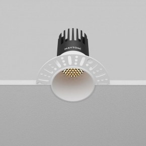 Встраиваемый светильник Maytoni Dip DL120-10W-2.7K-TRS-W в Троицке - troick.ok-mebel.com | фото 8