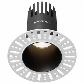 Встраиваемый светильник Maytoni Dip DL120-10W-4K-TRS-B в Троицке - troick.ok-mebel.com | фото