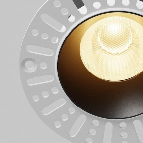 Встраиваемый светильник Maytoni Dip DL121-15W-2.7K-TRS-B в Троицке - troick.ok-mebel.com | фото 11