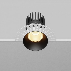 Встраиваемый светильник Maytoni Dip DL121-15W-2.7K-TRS-B в Троицке - troick.ok-mebel.com | фото 5