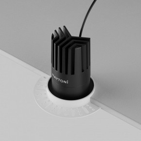 Встраиваемый светильник Maytoni Dip DL121-15W-2.7K-TRS-B в Троицке - troick.ok-mebel.com | фото 6