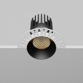 Встраиваемый светильник Maytoni Dip DL121-15W-2.7K-TRS-B в Троицке - troick.ok-mebel.com | фото 7