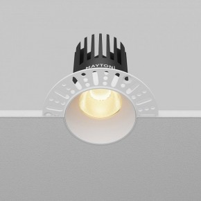 Встраиваемый светильник Maytoni Dip DL121-15W-2.7K-TRS-W в Троицке - troick.ok-mebel.com | фото 5