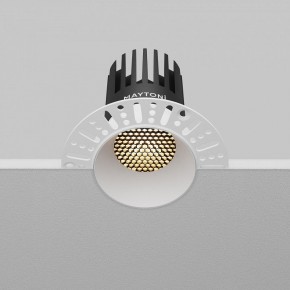 Встраиваемый светильник Maytoni Dip DL121-15W-2.7K-TRS-W в Троицке - troick.ok-mebel.com | фото 7