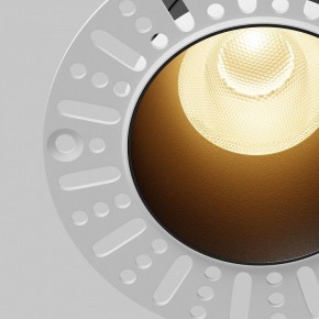 Встраиваемый светильник Maytoni Dip DL122-15W-2.7K-TRS-B в Троицке - troick.ok-mebel.com | фото 12
