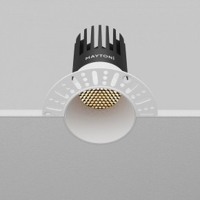Встраиваемый светильник Maytoni Dip DL122-15W-2.7K-TRS-W в Троицке - troick.ok-mebel.com | фото 7