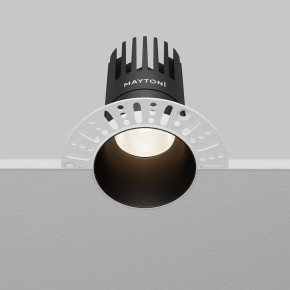 Встраиваемый светильник Maytoni Dip DL122-15W-4K-TRS-B в Троицке - troick.ok-mebel.com | фото 4