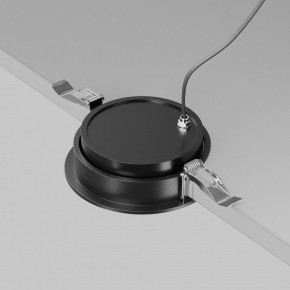 Встраиваемый светильник Maytoni Lens DL105-12W3K-B в Троицке - troick.ok-mebel.com | фото 4