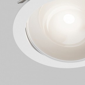 Встраиваемый светильник Maytoni Lens DL105-12W3K-W в Троицке - troick.ok-mebel.com | фото 7