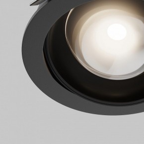 Встраиваемый светильник Maytoni Lens DL105-12W4K-B в Троицке - troick.ok-mebel.com | фото 8