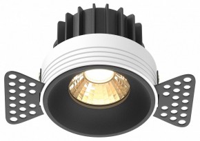Встраиваемый светильник Maytoni Round DL058-12W2.7K-TRS-B в Троицке - troick.ok-mebel.com | фото