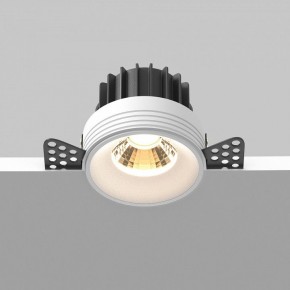 Встраиваемый светильник Maytoni Round DL058-12W2.7K-TRS-W в Троицке - troick.ok-mebel.com | фото 3