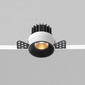 Встраиваемый светильник Maytoni Round DL058-7W2.7K-TRS-B в Троицке - troick.ok-mebel.com | фото 4