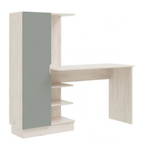 ЮНИОР-4 Компьютерный стол (Шарли Бриз) в Троицке - troick.ok-mebel.com | фото