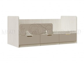 ЮНИОР-4 Кровать 1800 (Шарли Мокко) в Троицке - troick.ok-mebel.com | фото