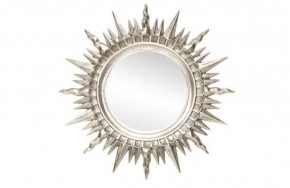 Зеркало круглое серебро (1810(1) в Троицке - troick.ok-mebel.com | фото